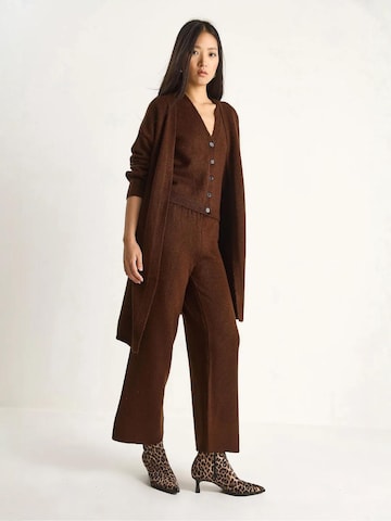 Pantalons de tailleur Bianco Lucci en marron