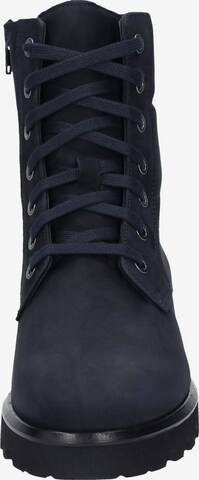 SIOUX Lace-Up Ankle Boots 'Meredira-724' in Blue