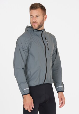 ENDURANCE Athletic Jacket 'Ditlev' in Grey: front