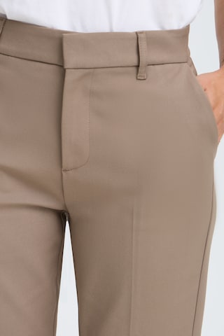 PULZ Jeans Regular Stoffhose ' PZBindy ' in Beige