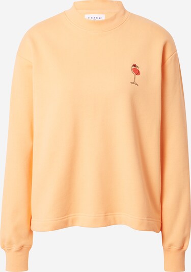 Libertine-Libertine Sweater majica 'Addition Lips' u smeđa / narančasta / crvena, Pregled proizvoda