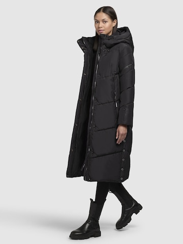 khujo Winter Coat 'Sonje6-YM' in Black