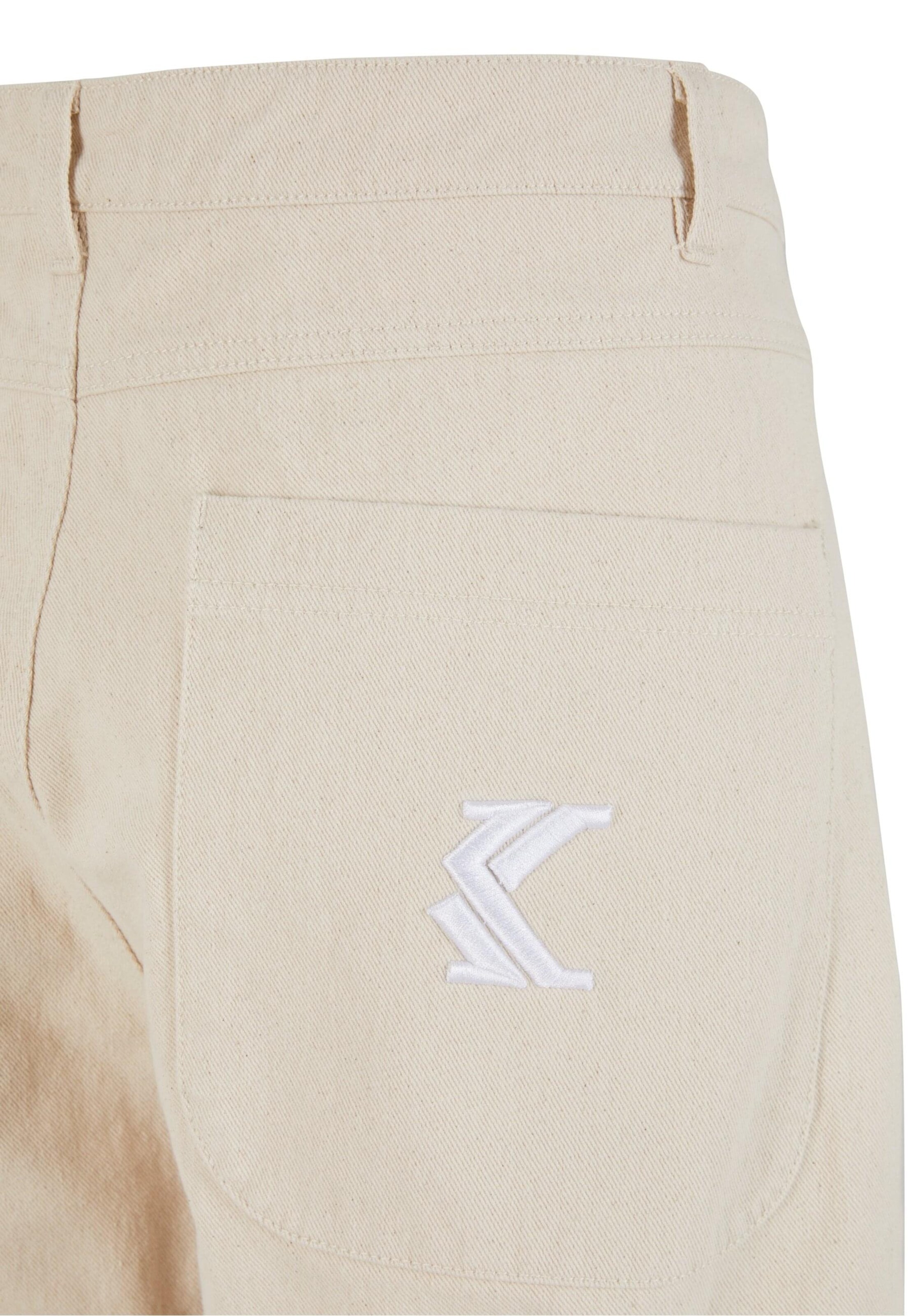 Karl Kani - Ropa ancha Pantalón cargo en beige