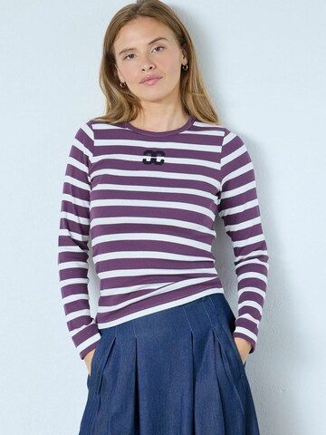 co'couture T-shirt 'Granny' in Lila: Vorderseite