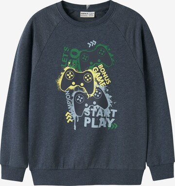 NAME IT Sweatshirt 'NKMVION' in Blue: front