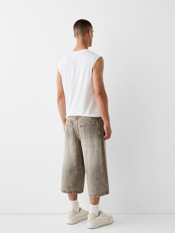 Bershka Loosefit Farmer - zöld