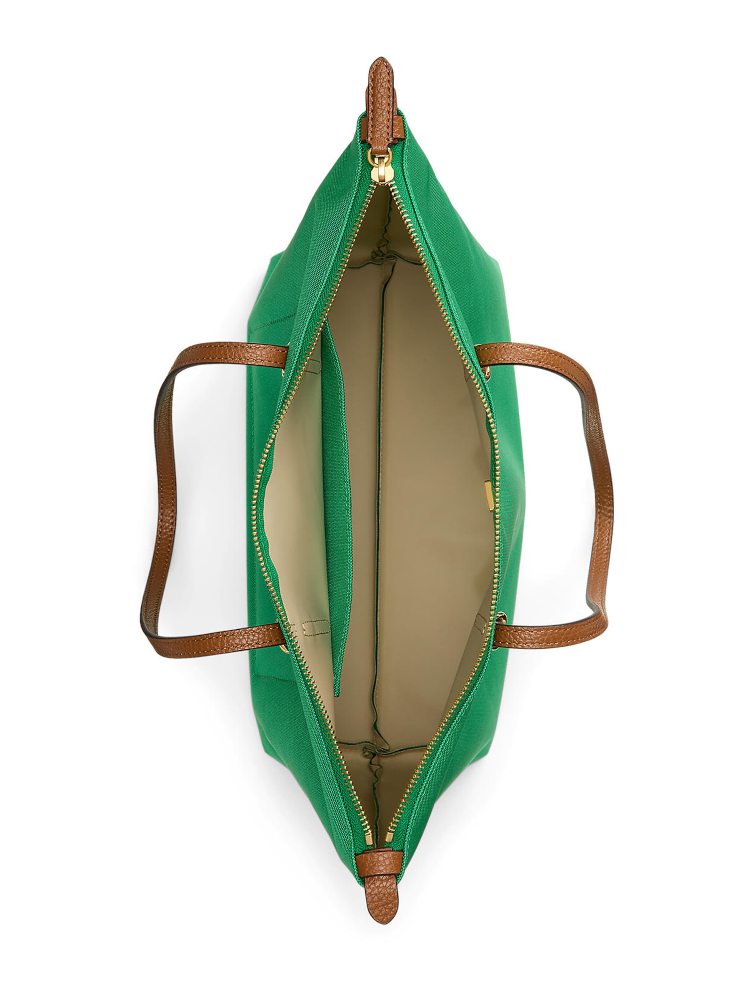 Lauren Ralph Lauren "Чанта тип ""Shopper""" 'KEATON' в зелено