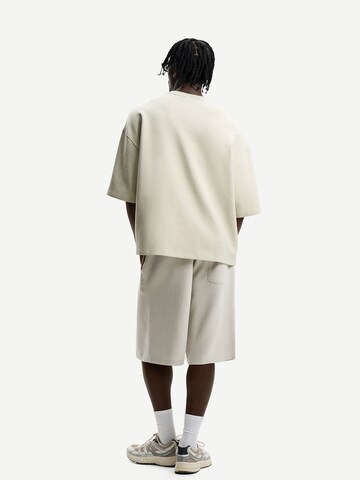 Bershka Тениска в сиво