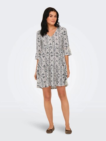 JDY Oversized jurk 'JDYDORA Korte jurk' in Blauw