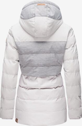 Veste d’hiver 'Quantic' Ragwear en blanc