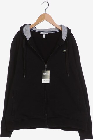 Lacoste Sport Sweatshirt & Zip-Up Hoodie in XXL in Black: front