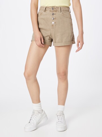 Hailys Regular Shorts in Grau: predná strana