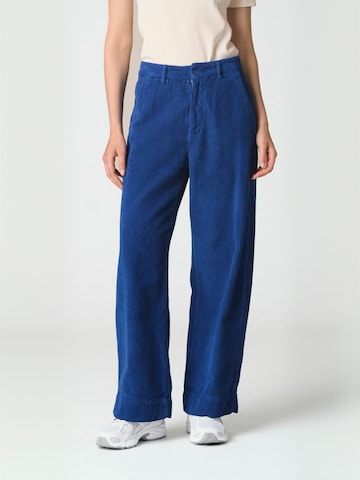 Klitmøller Collective Regular Pants ' Lydia ' in Blue: front