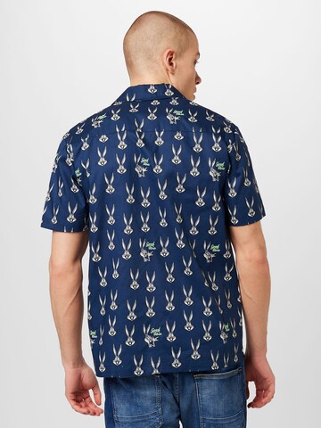 SCOTCH & SODA Regular Fit Hemd 'Bugs Bunny' in Blau