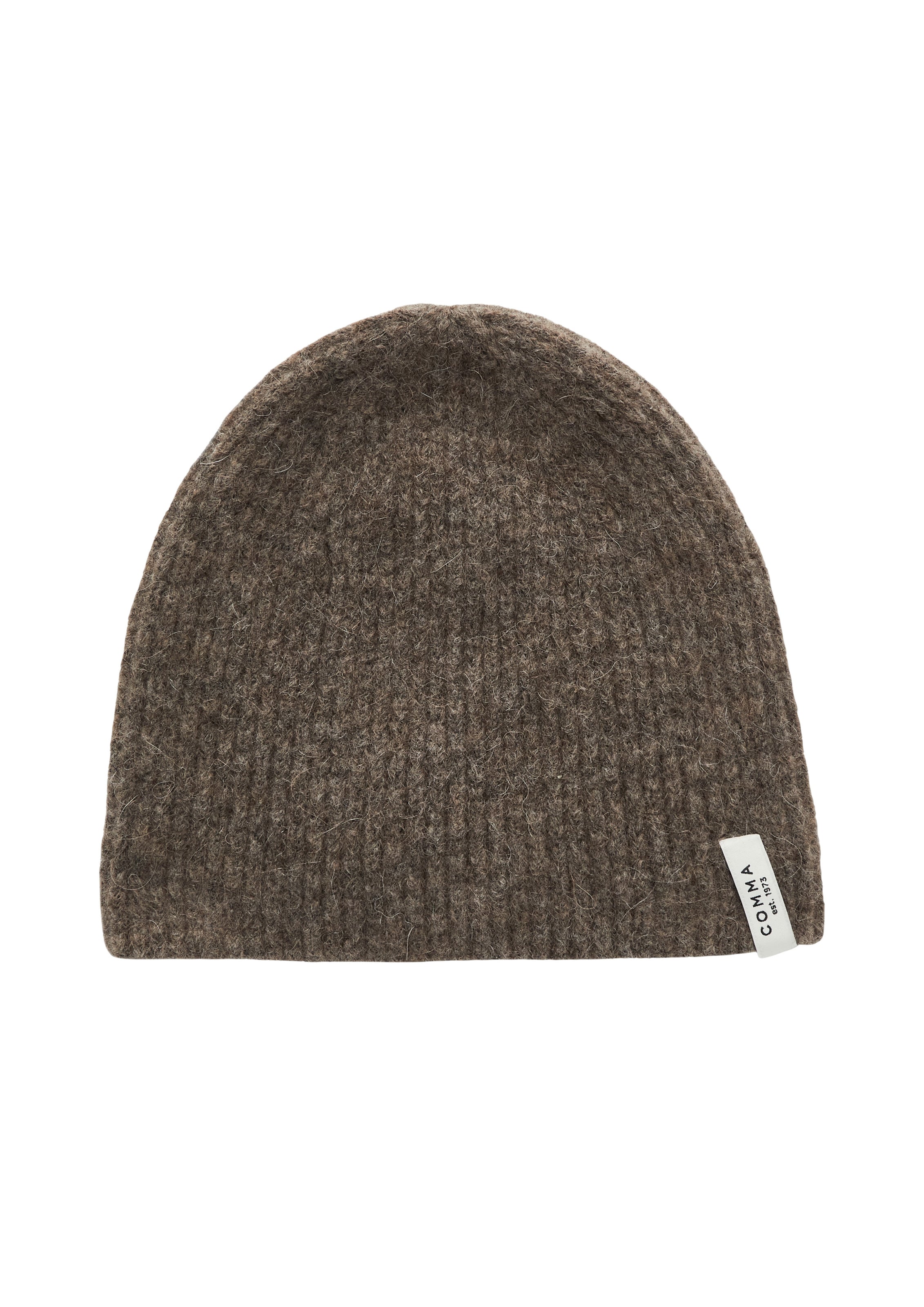 COMMA Beanie in Brown: front
