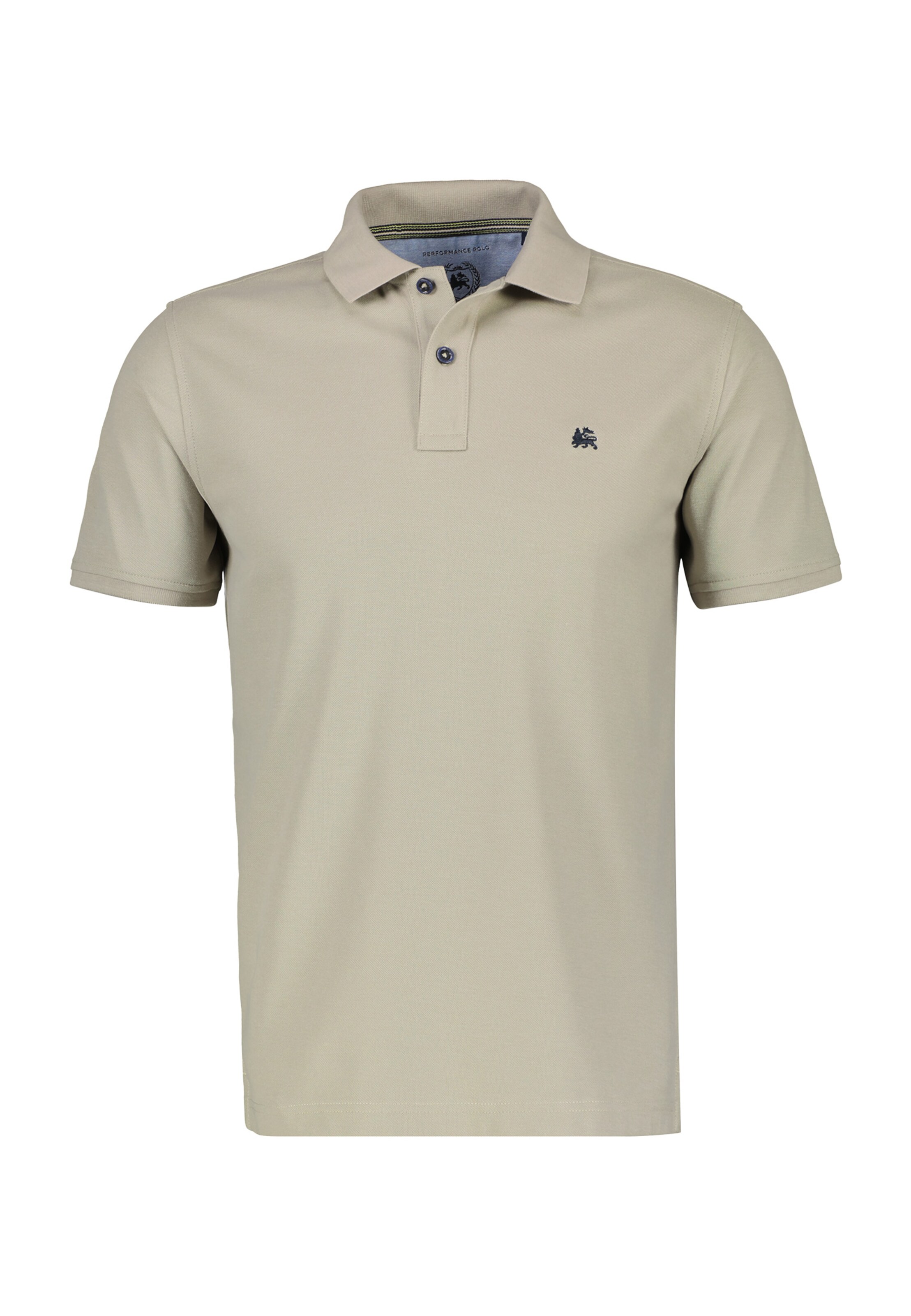LERROS Poloshirt 'Cool & Dry' in Beige: Vorderseite