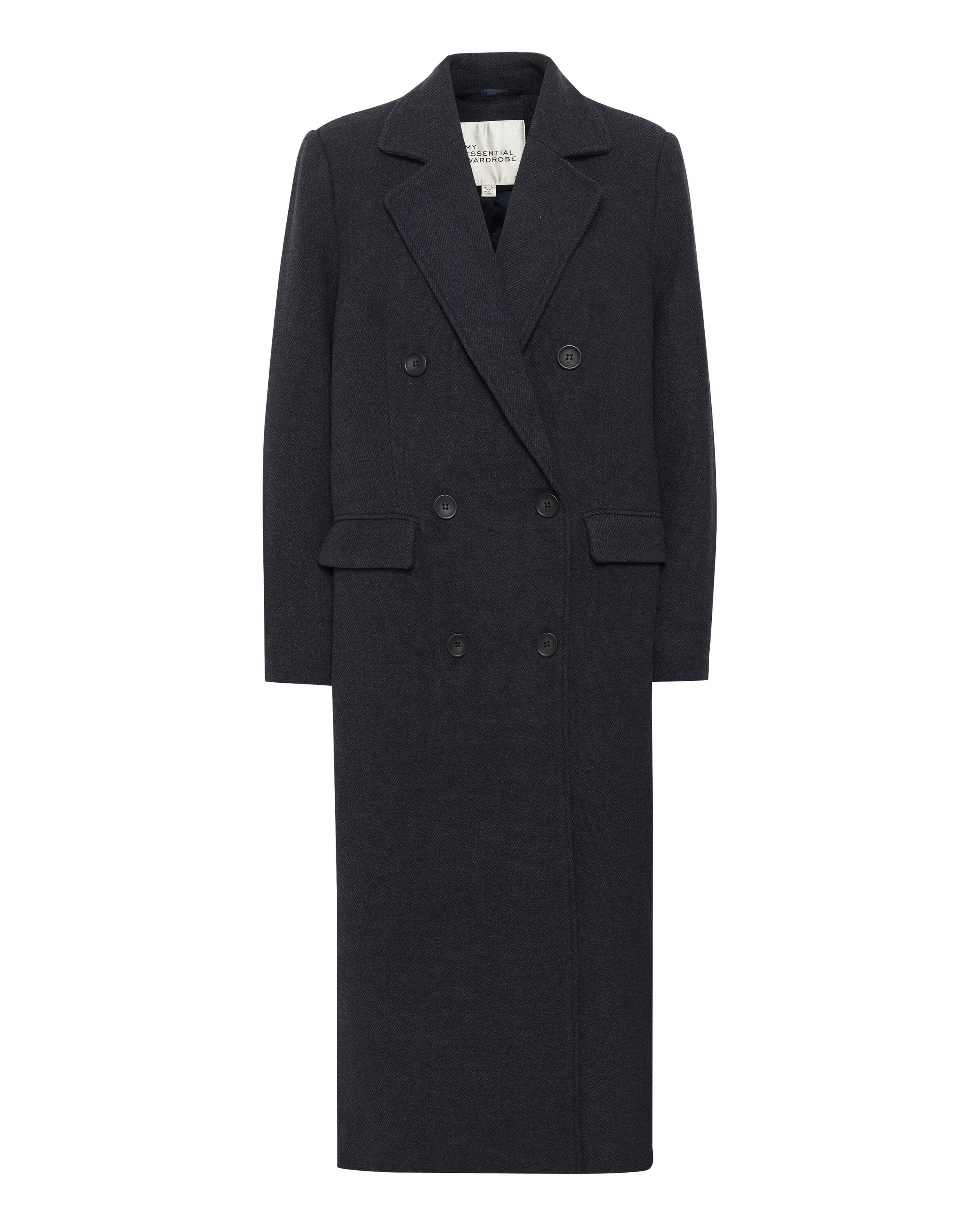 My Essential Wardrobe Overgangsfrakke 'MWFrannie' i blå: forside