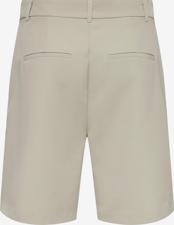 ONLY Regular Pleat-Front Pants 'Berry' in Grey