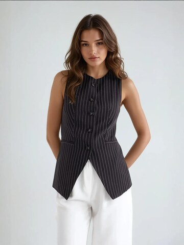 Hiccup Gilet in Zwart: voorkant