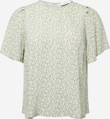 EVOKED - Camisa 'Vicelinan' em verde: frente