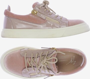 Giuseppe Zanotti Sneaker 37 in Pink: predná strana