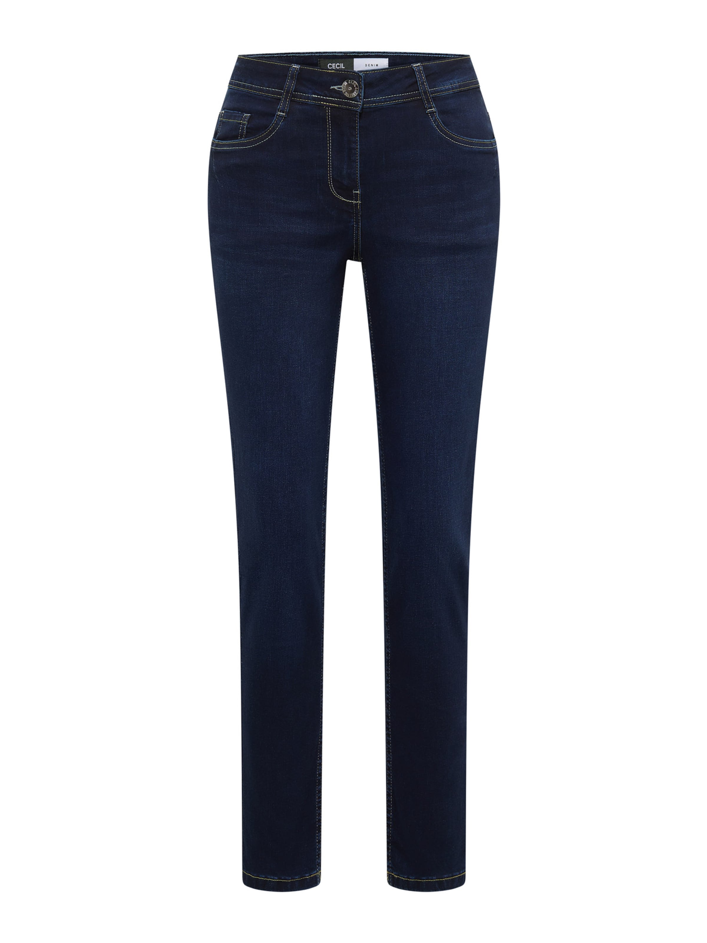 CECIL Slimfit Jeans 'Scarlett' in Blau: Vorderseite