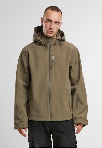 Veste mi-saison Brandit en vert : devant