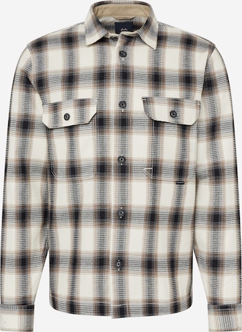 Lindbergh Button Up Shirt in Beige: front
