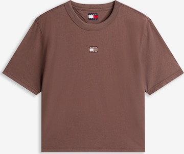 Maglietta di Tommy Jeans in marrone: frontale