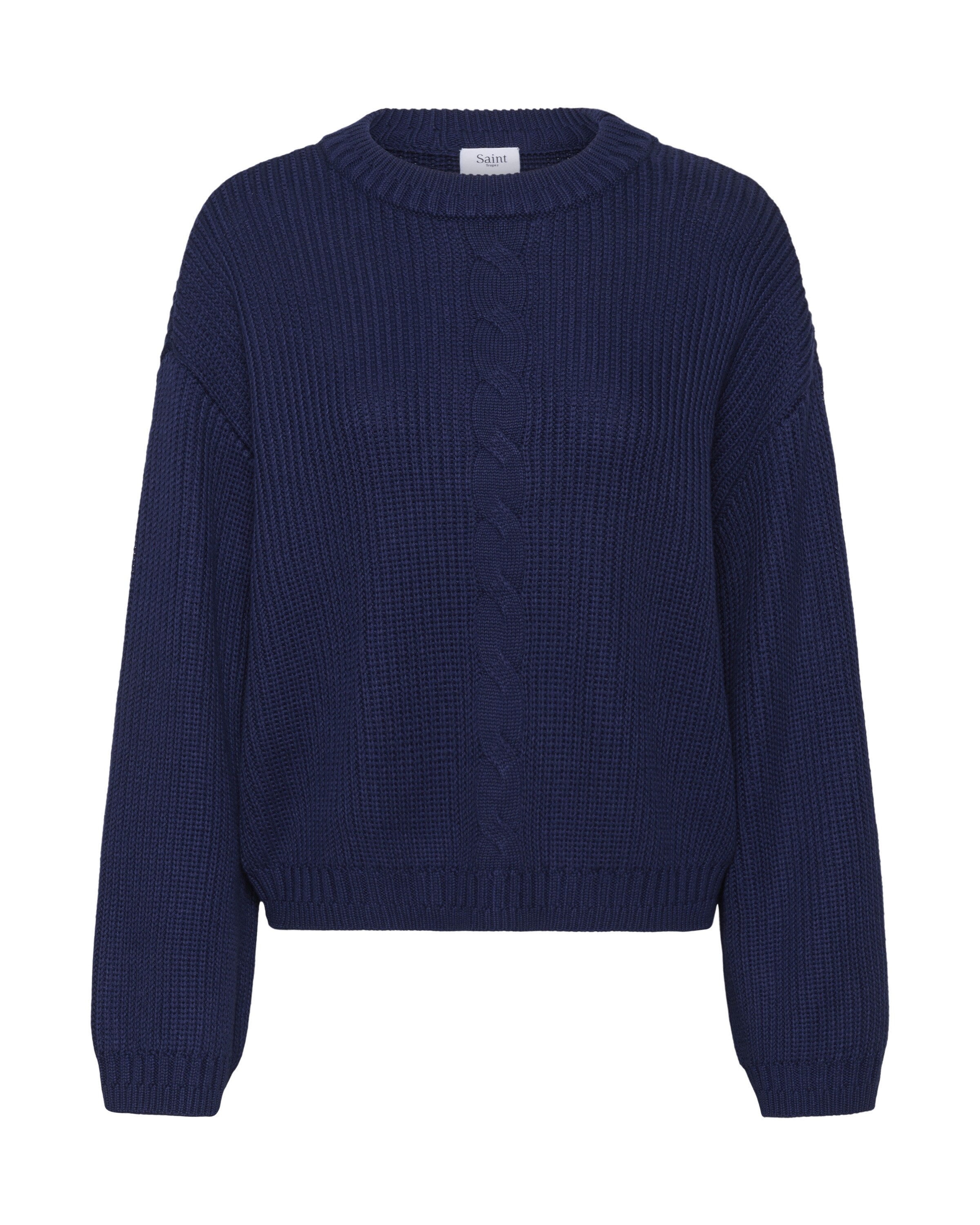 SAINT TROPEZ Sweater in Blue: front