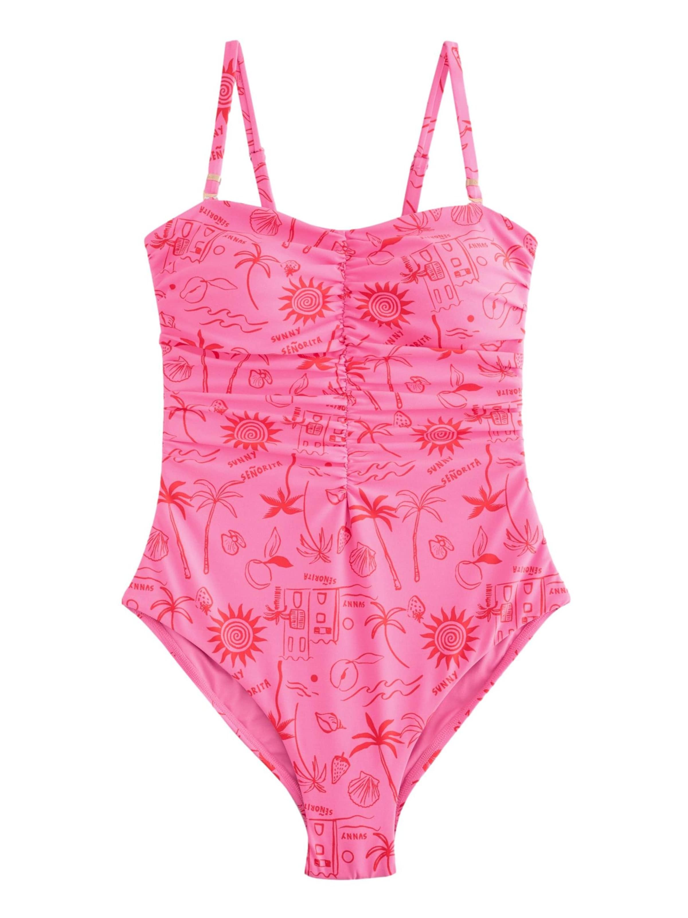 Next Jednodielne plavky - Ružová: predná strana