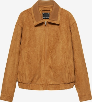 Pull&Bear Välikausitakki värissä ruskea: etupuoli