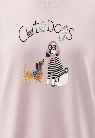 MYMO Sweatshirt in Roze
