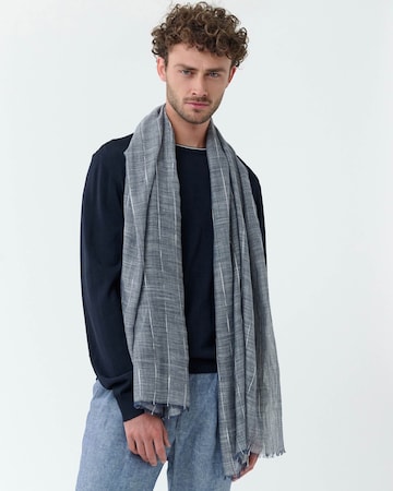 bugatti Scarf in Blue: front