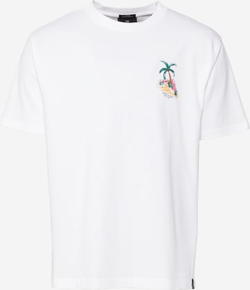 T-Shirt SCOTCH & SODA en blanc : devant