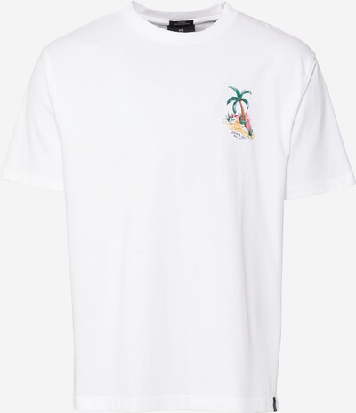 SCOTCH & SODA Shirt in de kleur Bruin / Groen / Jade groen / Lichtrood / Wit, Productweergave
