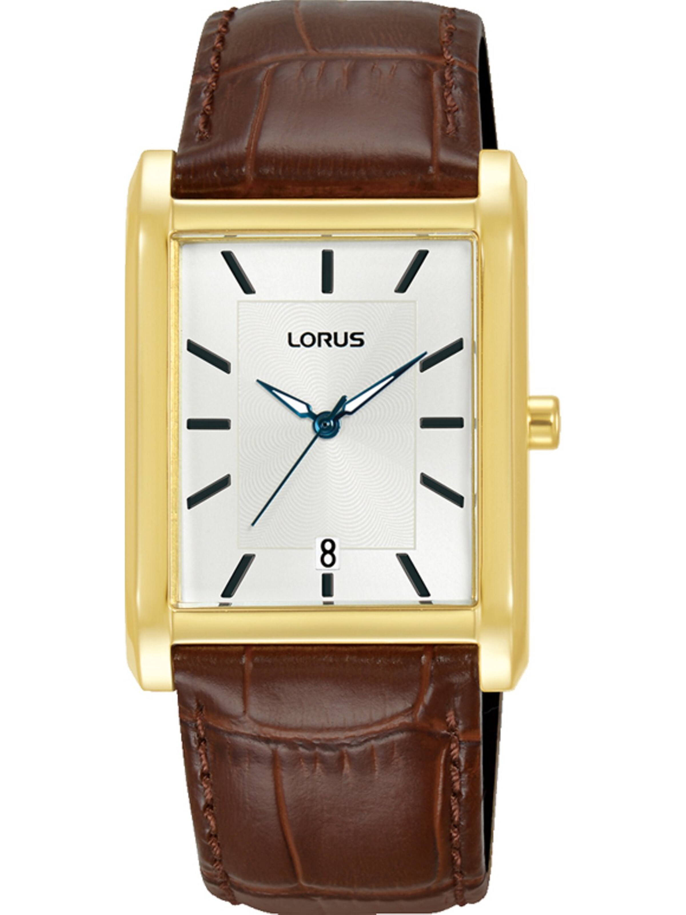 LORUS Analog Watch in Brown: front