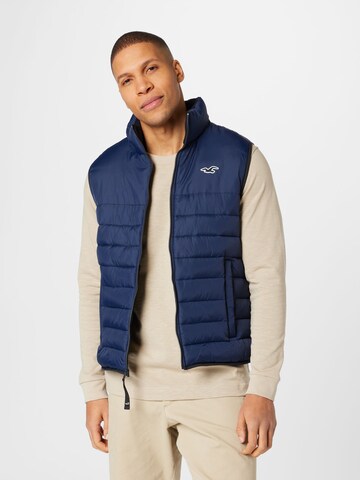 HOLLISTER - Chaleco en azul: frente
