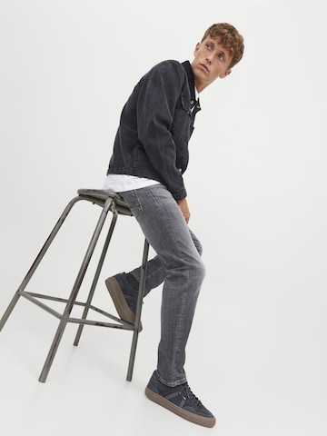 JACK & JONES Regular Jeans 'Tim Davis' in Grau