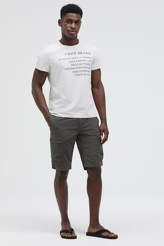 CMPD Regular Cargo Shorts aus Ripstop-Nylon in Grau