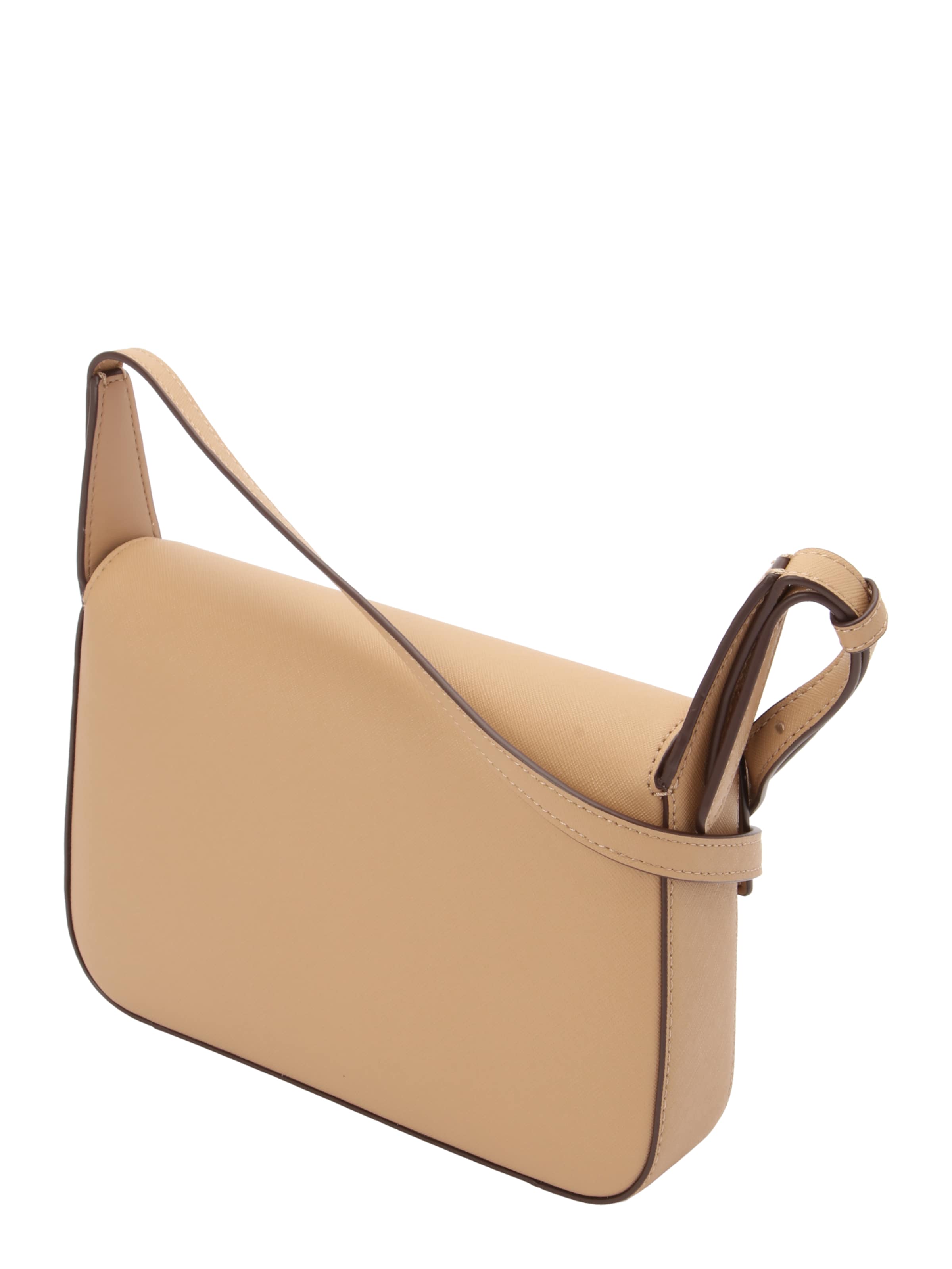 DKNY Schoudertas in Beige: zijkant