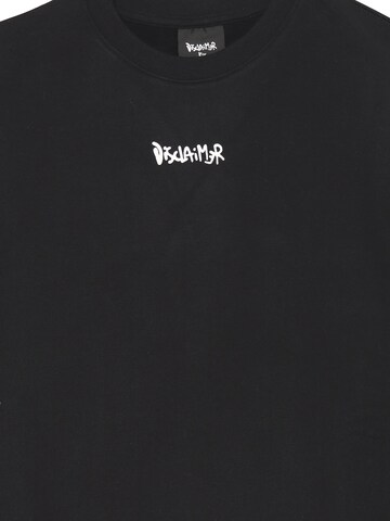 DISCLAIMER Sweatshirt 'BackCrew' in Schwarz