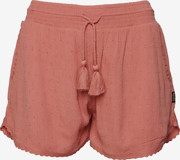 Superdry Loose fit Pants in Pink: front