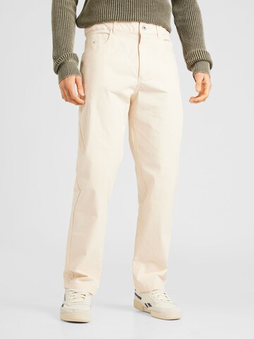 regular Pantaloni di Champion Authentic Athletic Apparel in beige: frontale