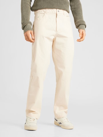 Champion Authentic Athletic Apparel Regular Broek in Beige: voorkant