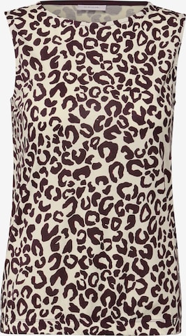 CECIL Top in Beige: front