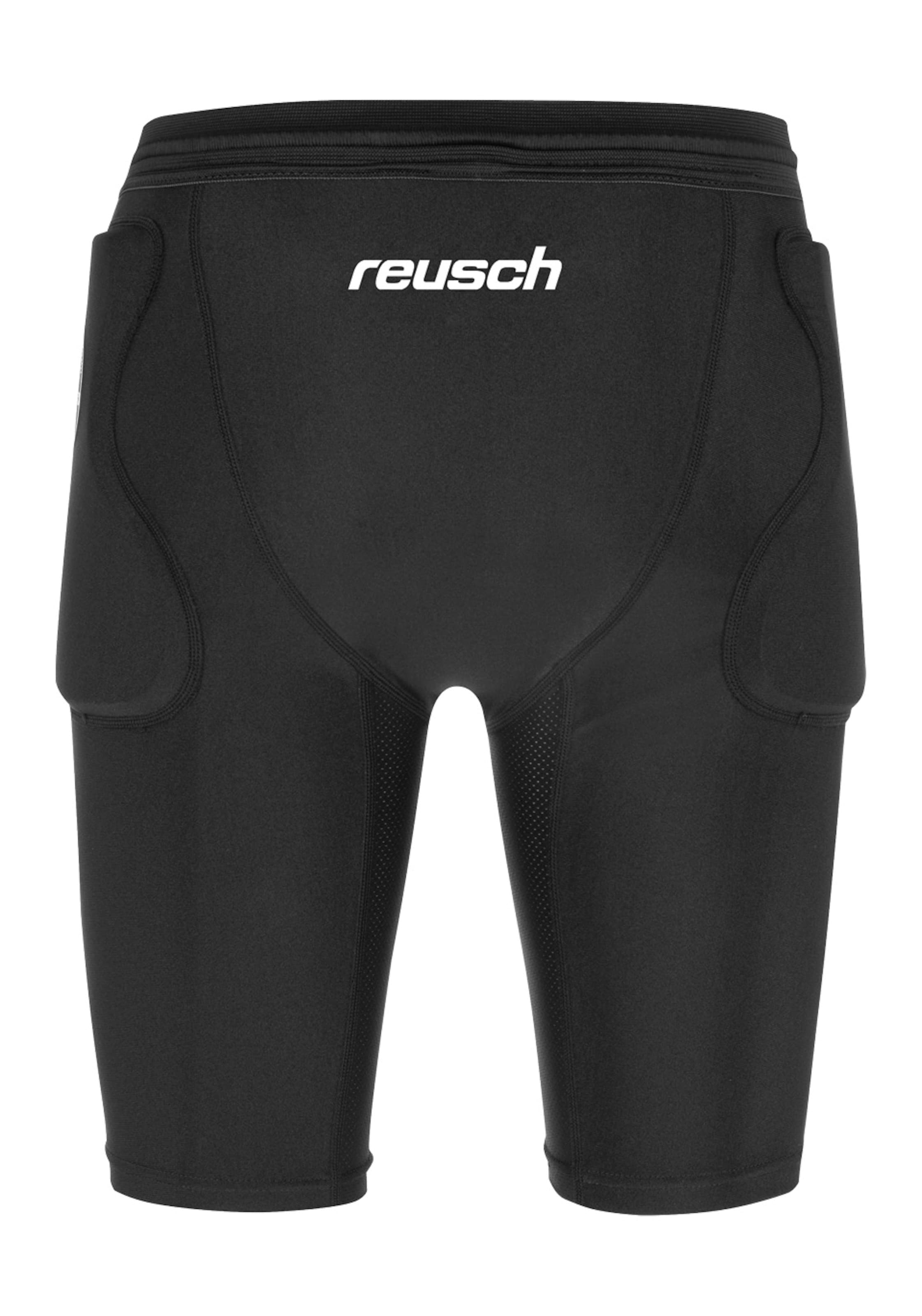 REUSCH Slimfit Sportbroek 'Femur' in Zwart