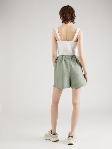 ONLY Regular Pleat-Front Pants 'SIFF' in Green