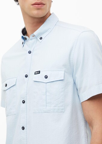 s.Oliver Regular fit Button Up Shirt in Blue