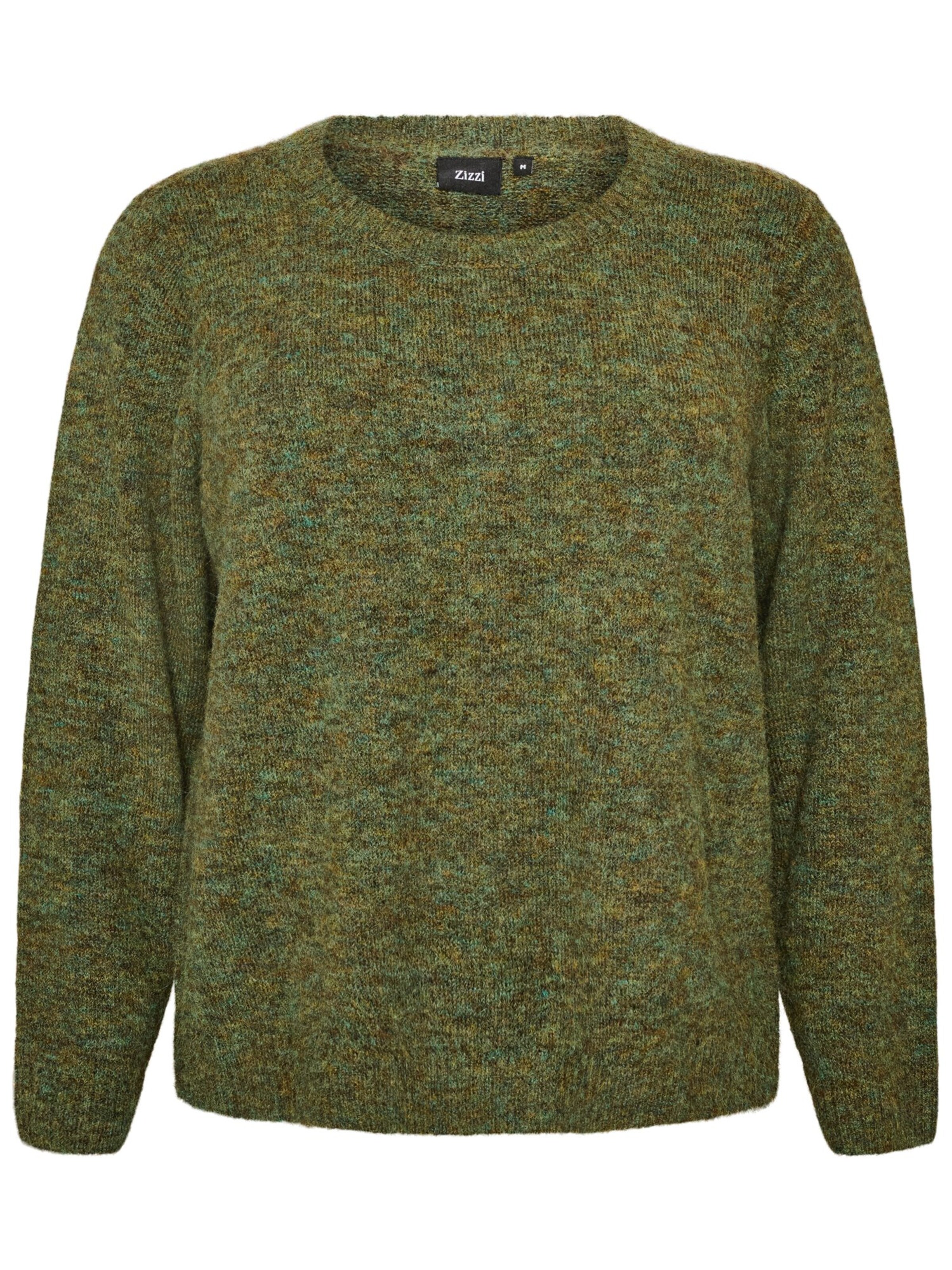 ZizziSweater majica - zelena boja: prednji dio
